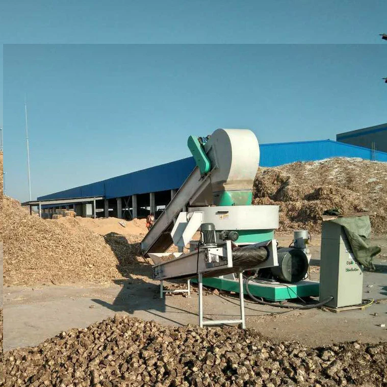 Sawdust Biomass Briquette Press Machine Biomass Pine Needles Briquette Machine