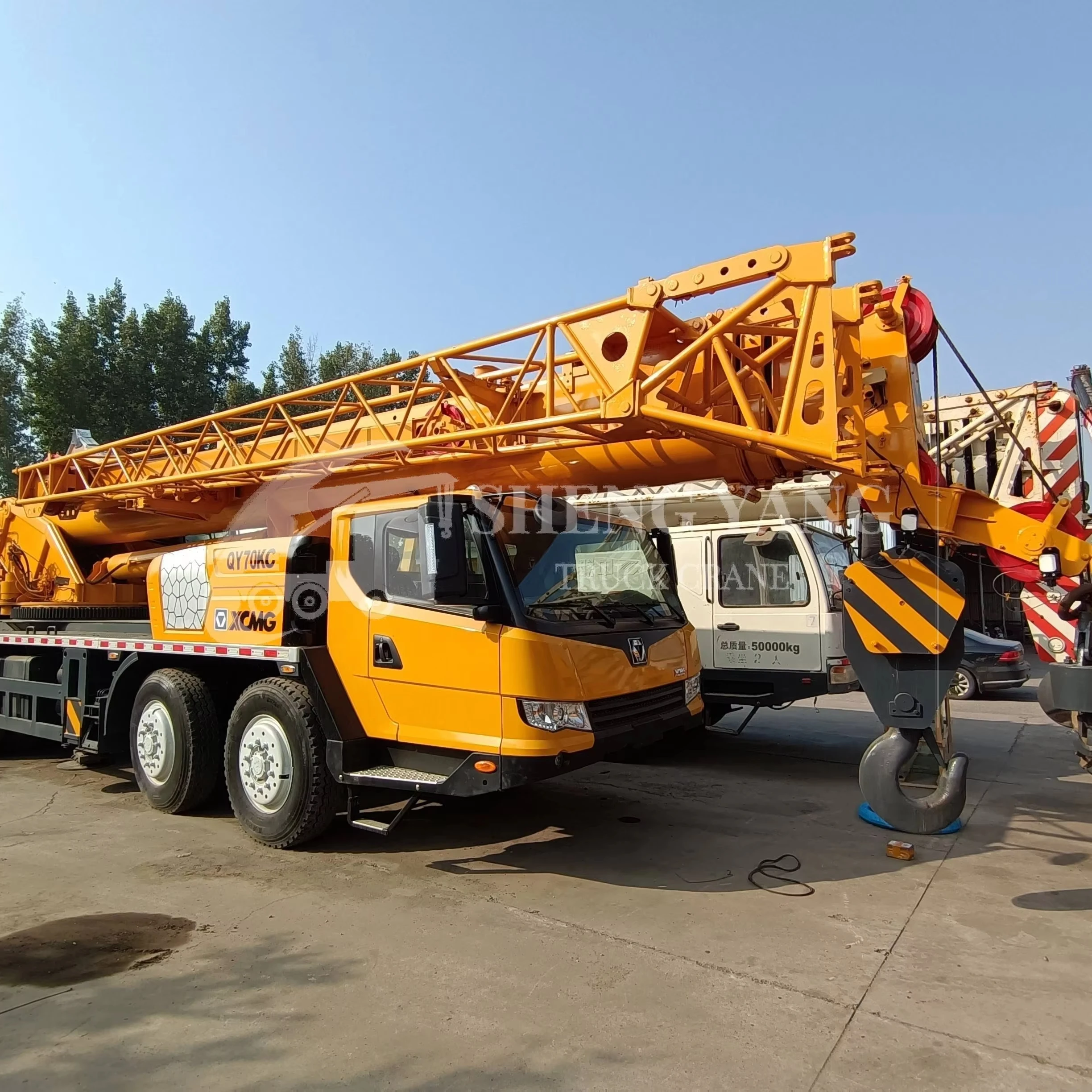 Crane Truck Construction Lifting 41m 25 Ton Used Crane Trucks