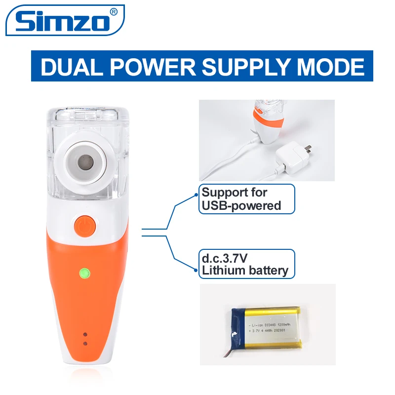 New arrival  medical Breathing treatment portable child adult mesh ultrasonic nebulizer asthma home medical atomizer