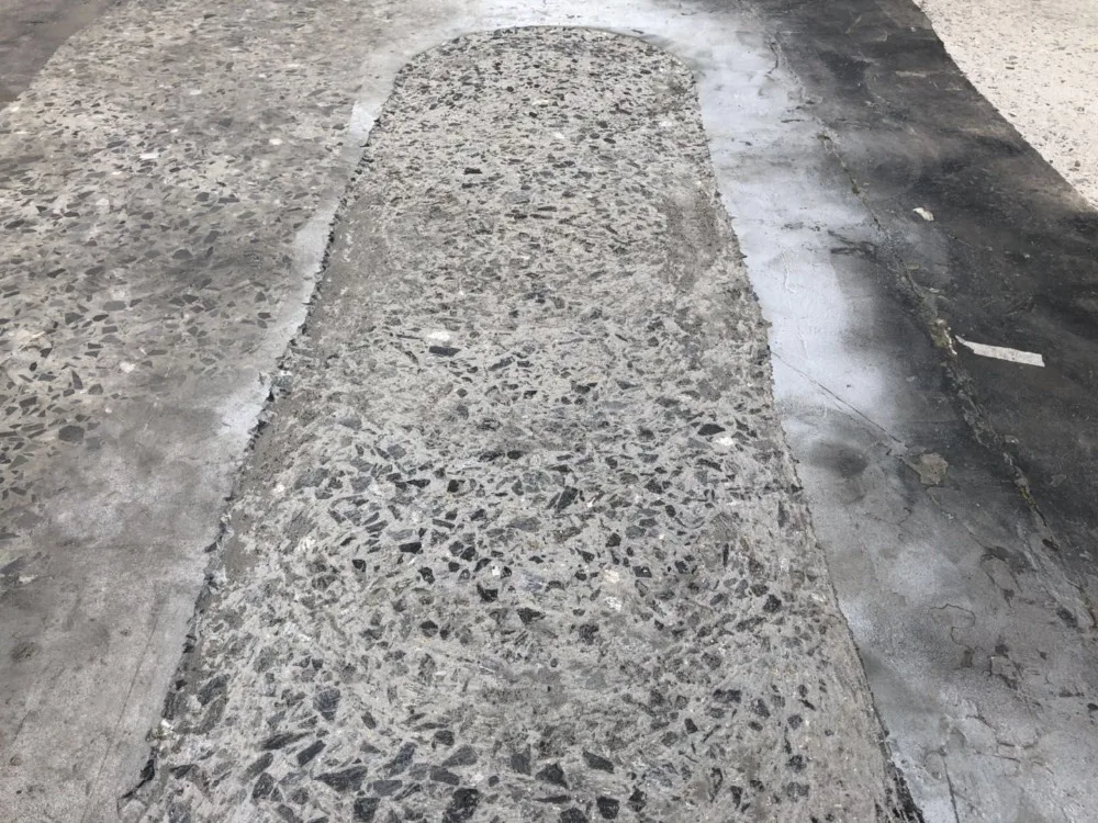 ASL 230mm*4 concrete floor scarifier machines for old and not flat floor