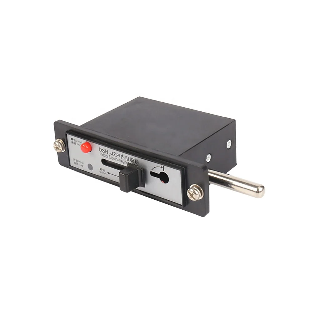 Dsn Series 24kv Indoor Handle Electromagnetic Aluminum Alloy Door Lock For High Voltage Switchgear