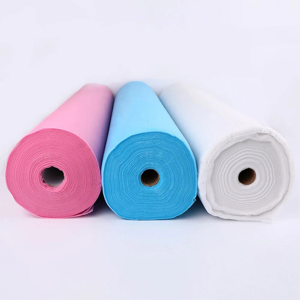 Factory Directly disposable waterproof non woven bed sheet roll sheets