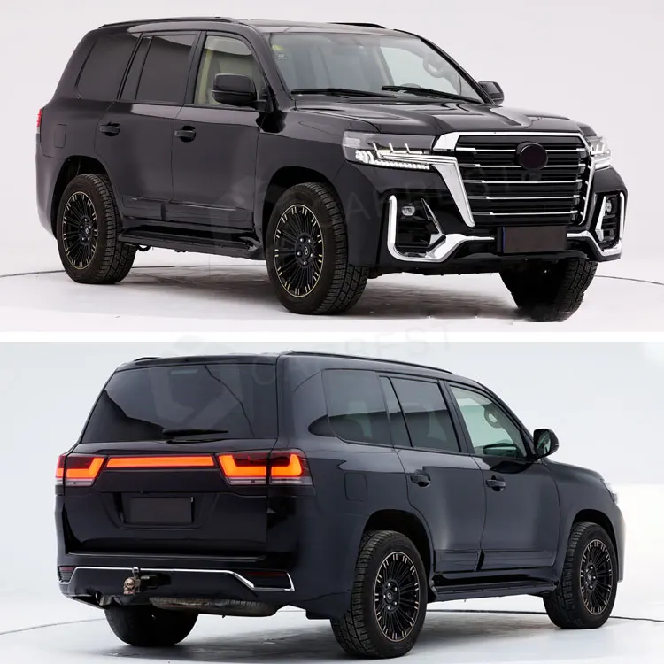 2022 Carbest Luxury Body Upgrade Suit Car Body Parts Facelift Kit For Land Cruiser Lc200 2008-2015 With Bumper