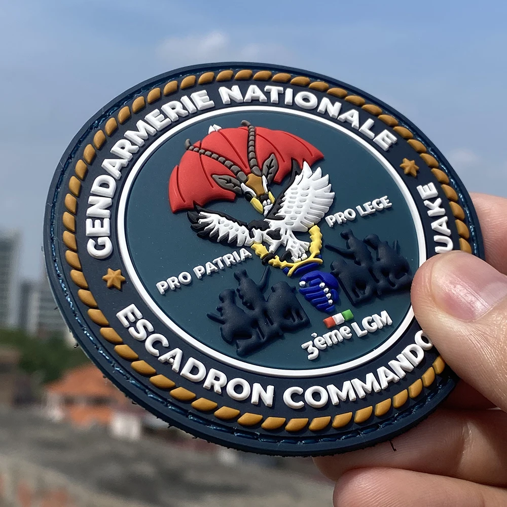 Good High Quality Silicone Badges Custom Embossed Logo 3D 2D Soft PVC Patches Rubber Tag For Clothing