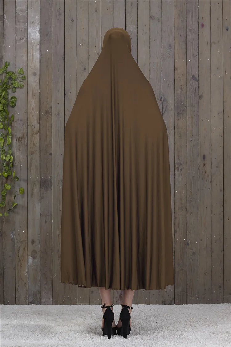 Yibaoli Factory Supply good quality jersey sleeveless jilbab khimar long muslim women