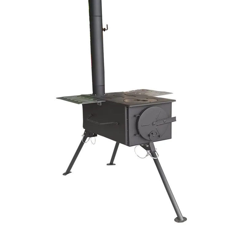 Популярная Коммерческая Бытовая портативная энергосберегающая походная дровяная печь из углеродистой стали в Европе