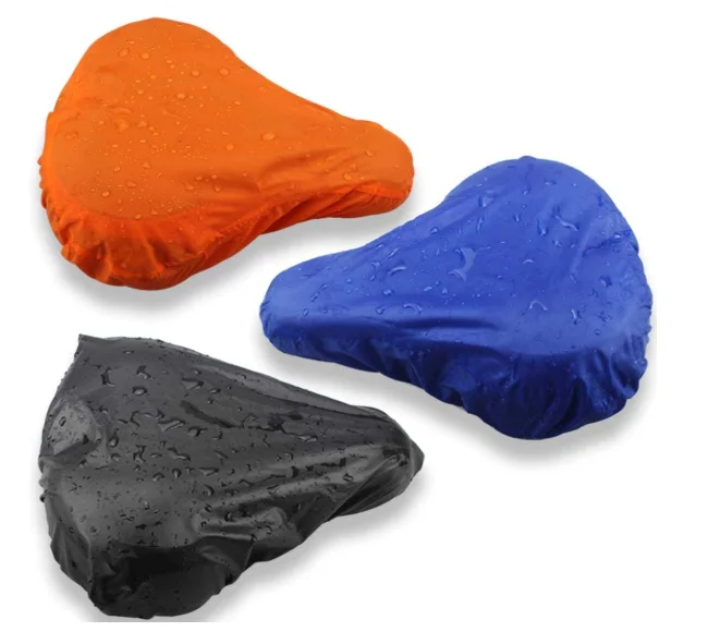 Haofeng Manufacture Custom Waterproof Bicycle Saddle Rain Cover Protective  Bike Polyester Seat Cover