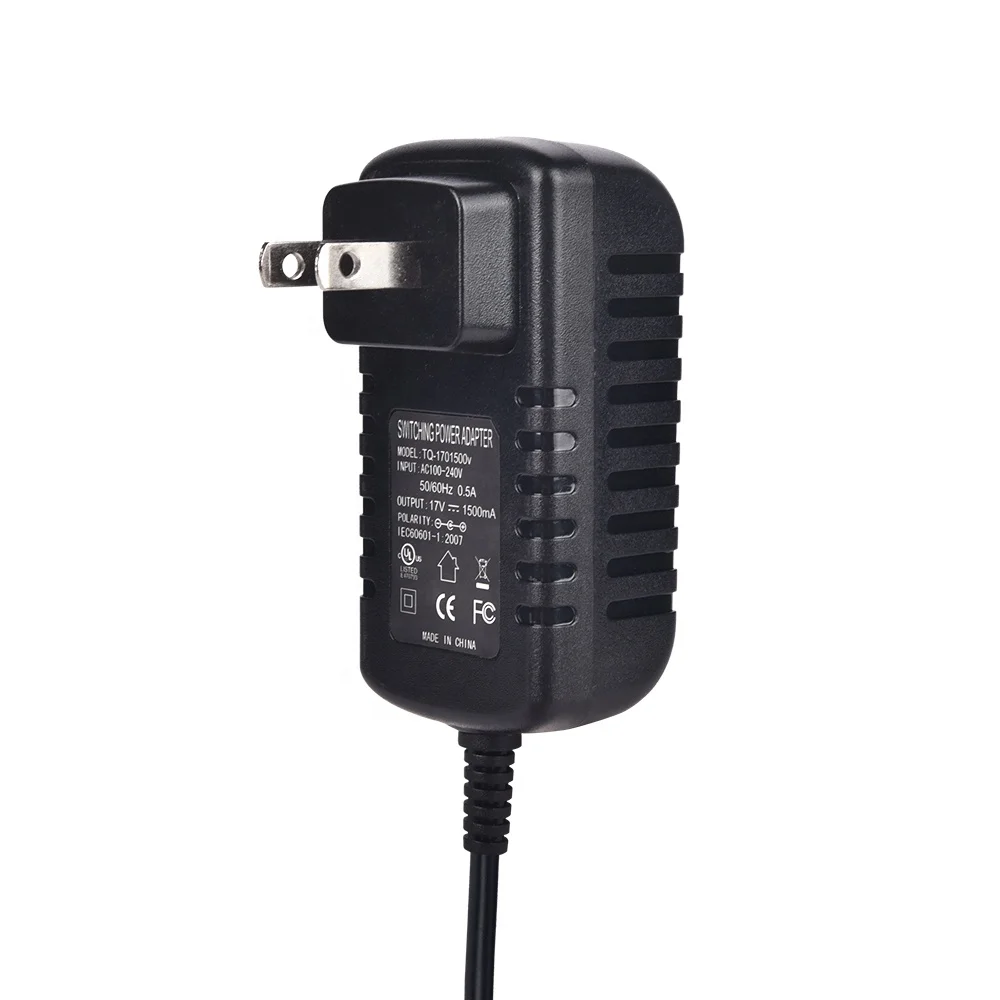 Лидер продаж 24 в 600 ма адаптер питания EU US UK AU с широким штекером intertek ac dc