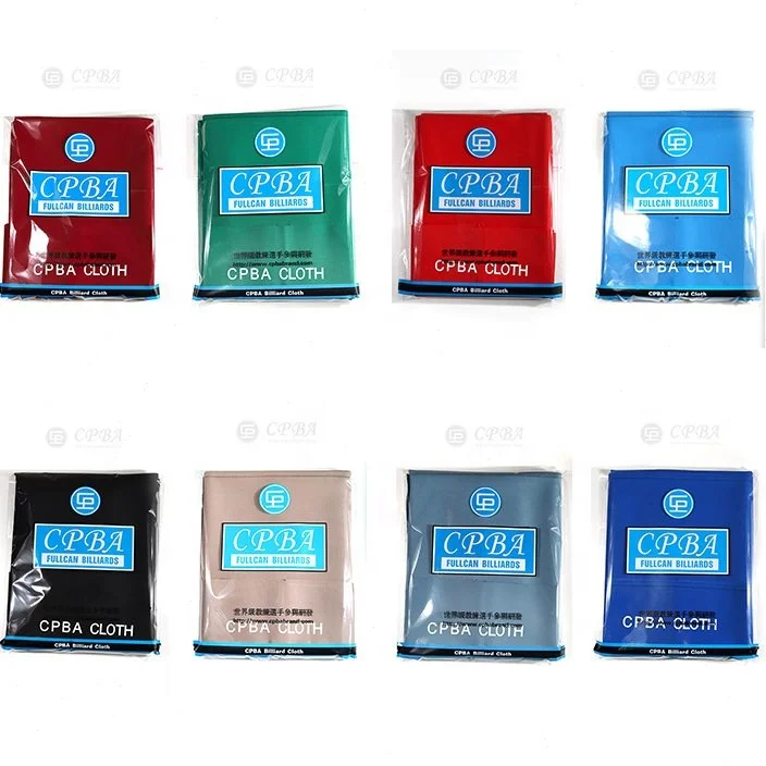 CPBA MG-700 Pool Table Billiards Cloth Wholesale Billiard Accessories Good Quality High Grade Pool Billiards Cloth Classic Style