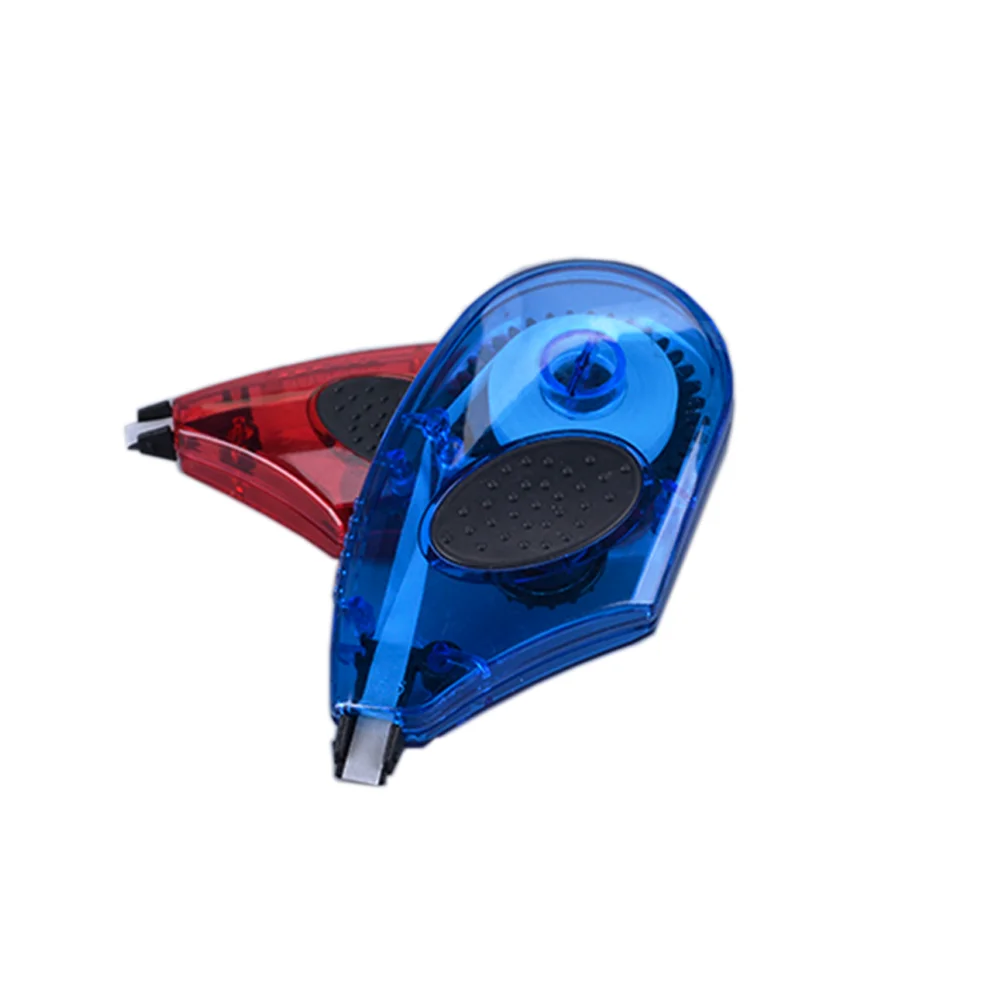 
School supplies blue color correction tape blister card set plastic correction tape 