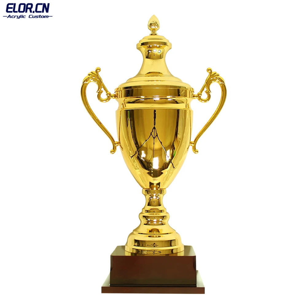 Elor Factory Custom Metal Craft Trophy Cup Used For Sports Events Hornorship Award Souvenirs
