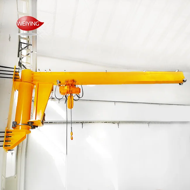 300KG 500KG 750KG Wall Jib Crane Electric Chain Hoist Lifting Materials Mounted Wall Hang Crane