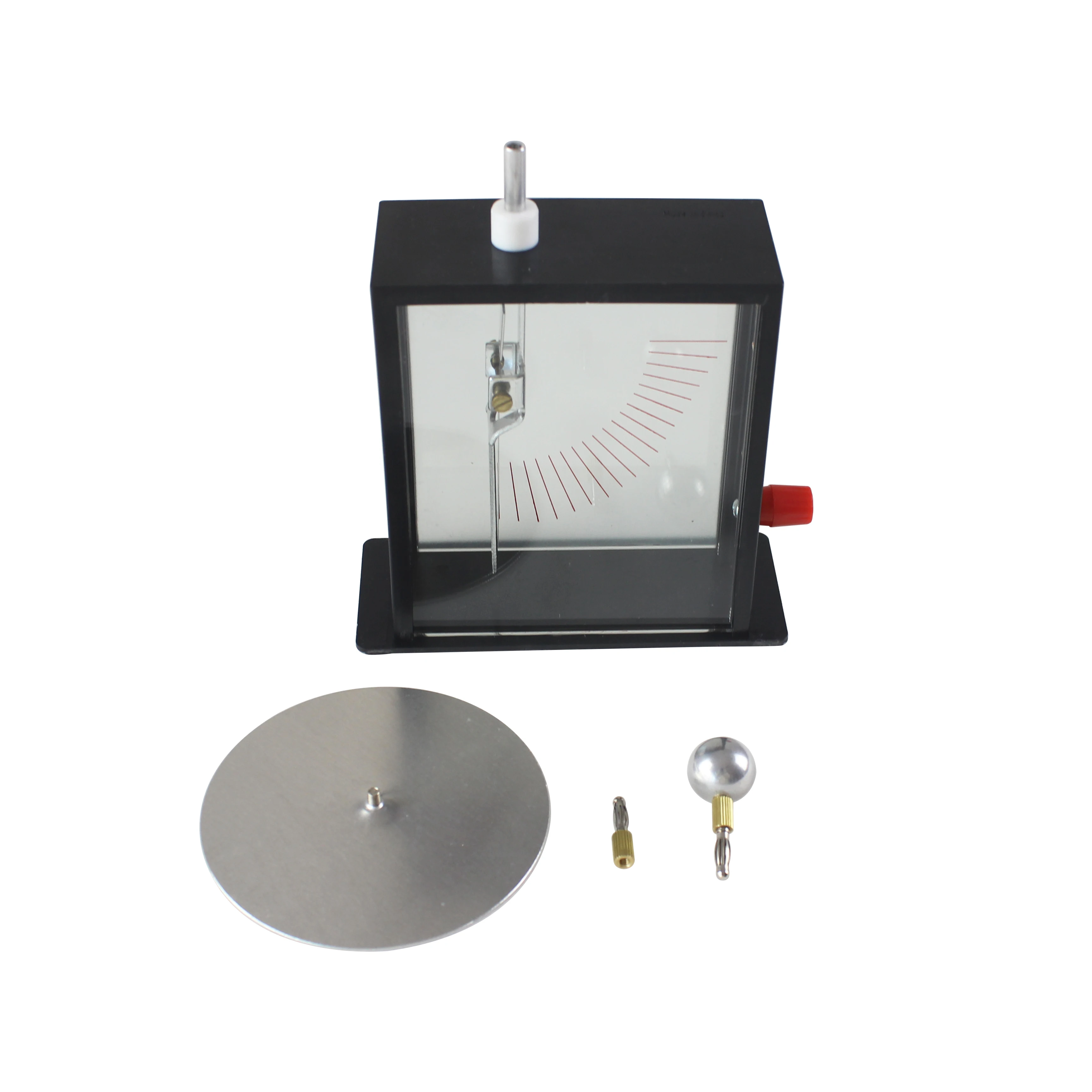 Physical and electronic electroscope education laboratory equipment electroscope with aluminum shell