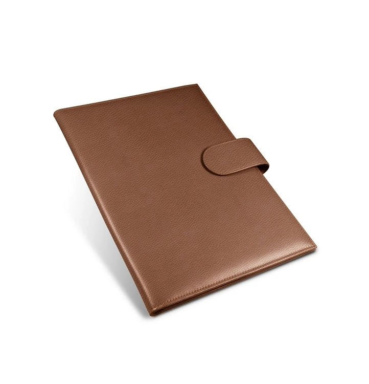 Custom Portfolio Binder Organizer Executive Leather Portfolio Folder