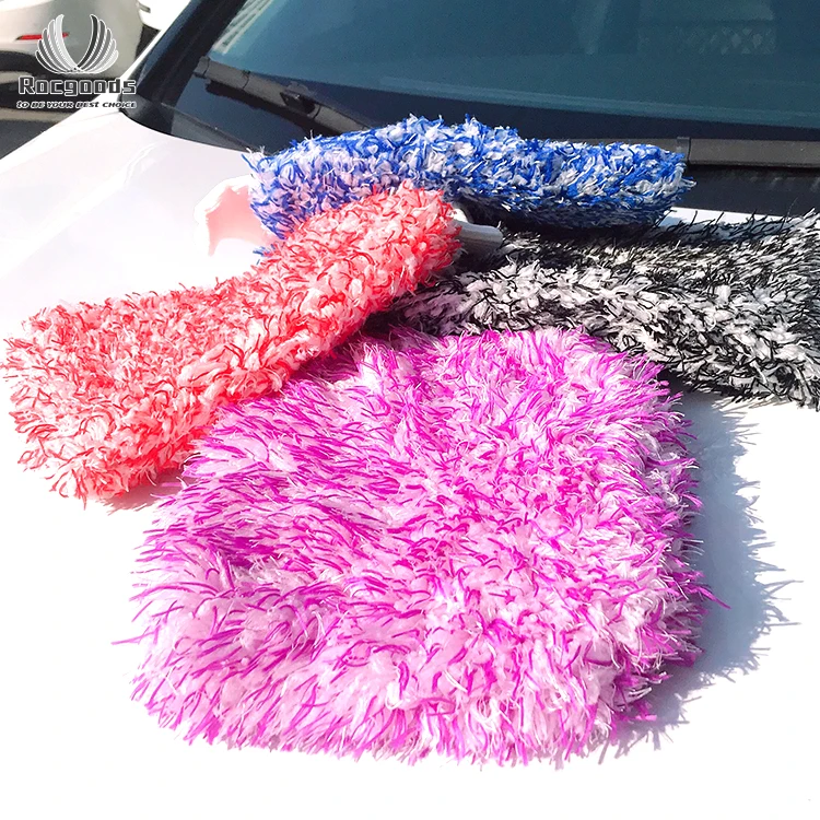 Wash Mitt Large Size Microfiber For Car Cleaning 18*28CM Mitts Tools Scratch Free Car Washing Glov es Towels