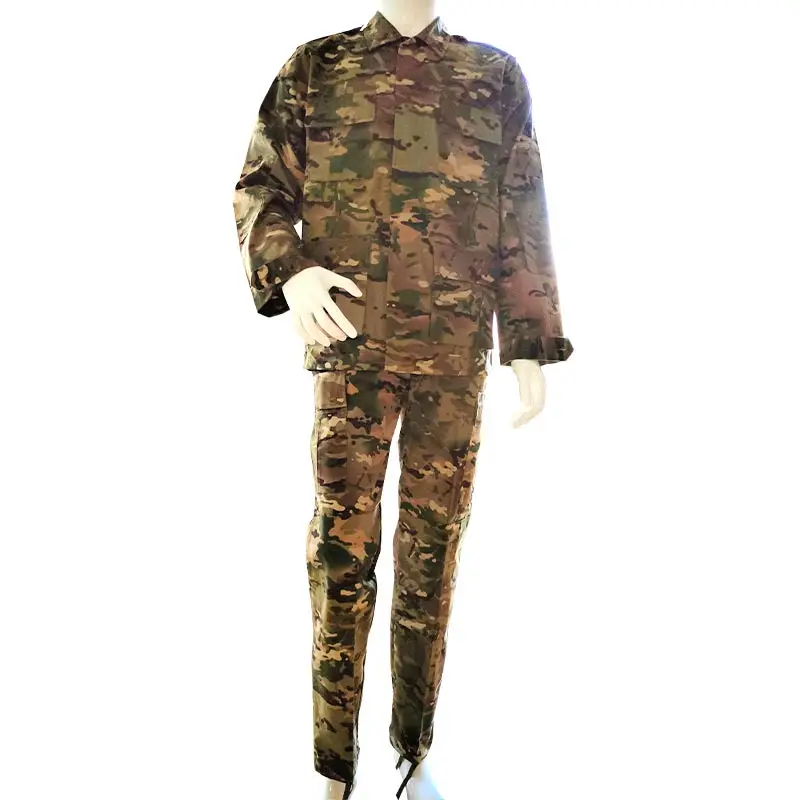 Uniforme Tactico Combat  Woodland  Suit Green Olive Outfits Tactical Digital Uniforme de Camouflage