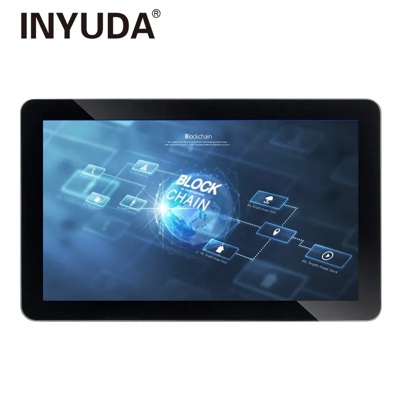 Wholesale 23.8 Inch Core I7 All In One Desktop Computer Win10 Embedded Industrial  Touch Screen Tablet Panel PC