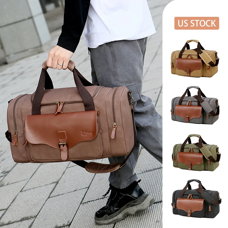 Fashion Large Capacity canvas sports travel bag luxury duffel bag sport gym organizer traveling luggage roller bag