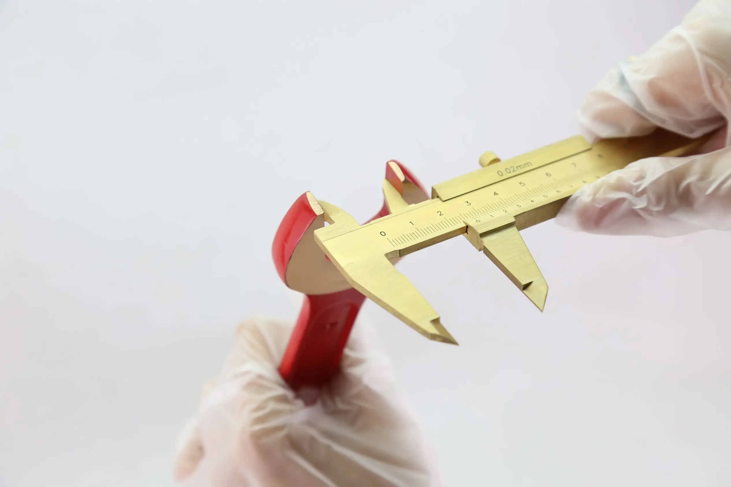 Brass Anti-static Non-sparking Anti Magnetic Vernier Caliper With Fine-tuning 0mm-150mm Measurement Tools