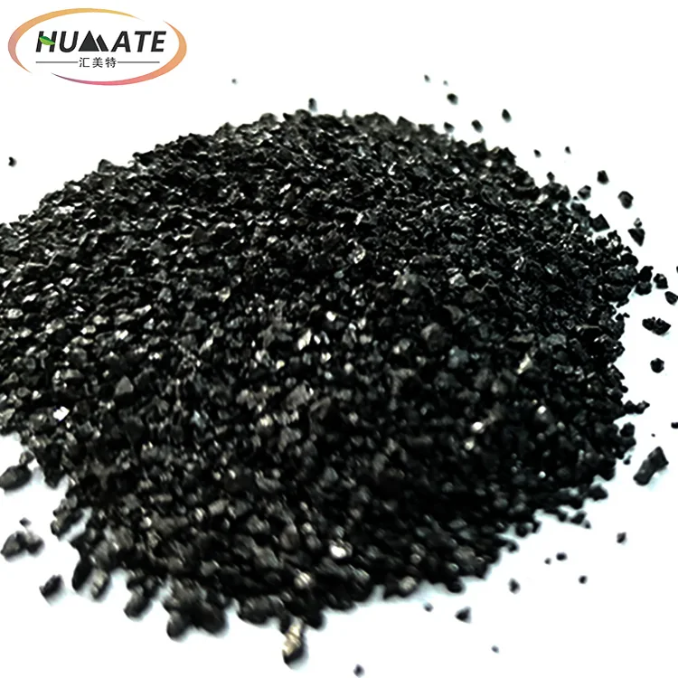China trade Ningxia Humate good grade leonardite prilled humic acid potassium humate granules