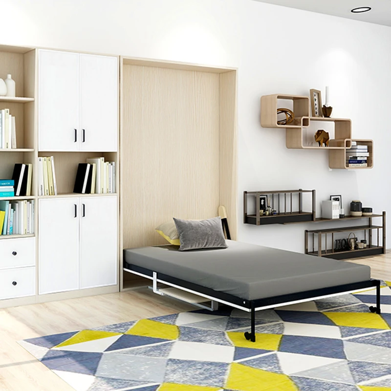 Откидная Гостевая кровать Leisuit-переносная раскладная кровать с толстым пенным наматрасником с эффектом памяти для запасных спальни и офиса