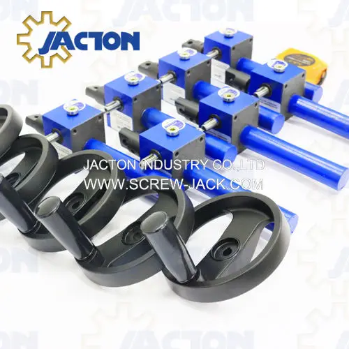 Top quality micro lead screw jack and small screw drive actuator with the same precision worm gear set and lead screw