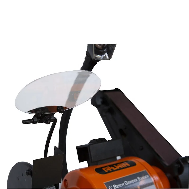Allwin 50Hz 2980rpm bench grinder sander with flexible work lamp