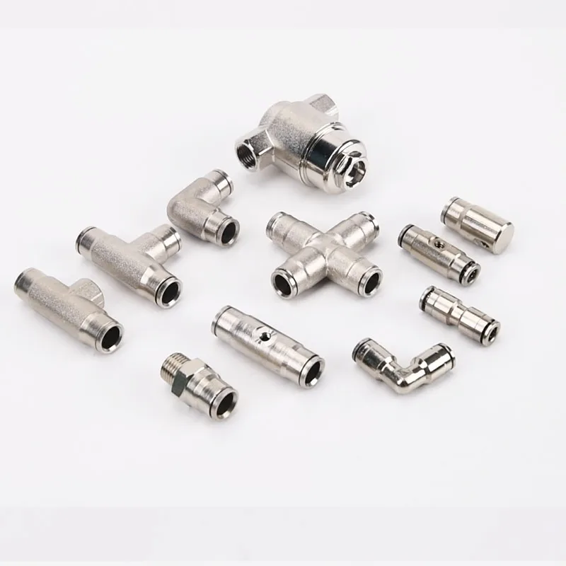 
Brass transformer 1/4'-3/8' slip lock type connector for misting system 