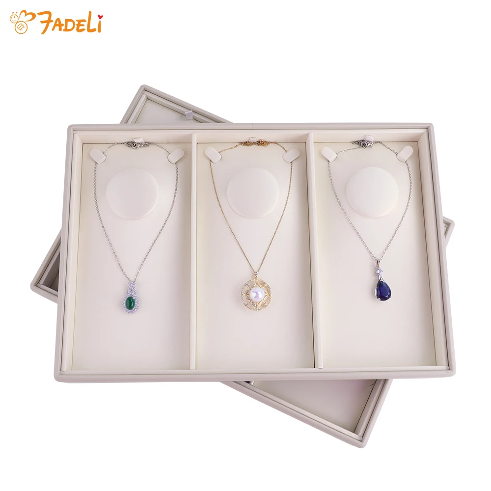 Pearl Necklace Jewelry Trays Display