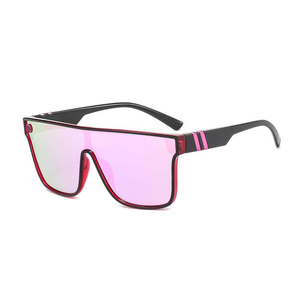 Лидер продаж Amazon, модные солнцезащитные очки большого размера, цельные солнцезащитные очки для мужчин, прямоугольные солнцезащитные очки 2022