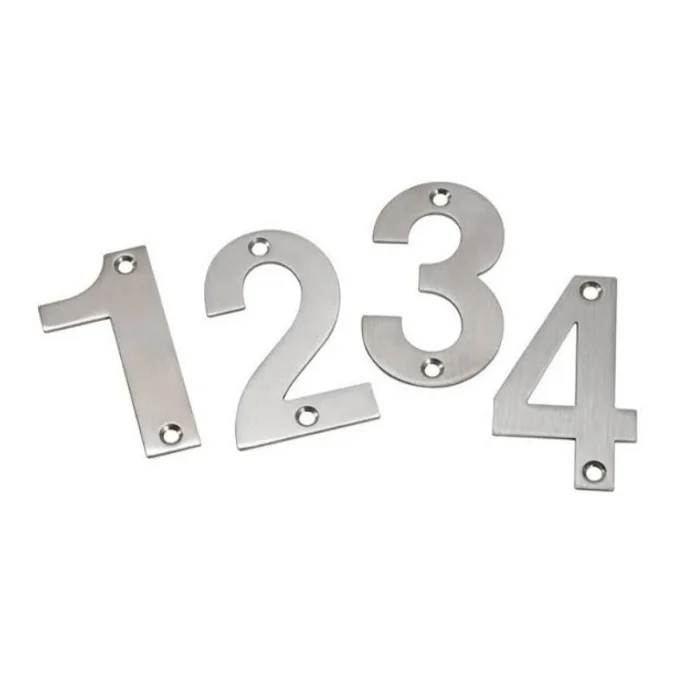 Wholesale Customized Good Quality Hotel Room Number Signs House Numbers Outside