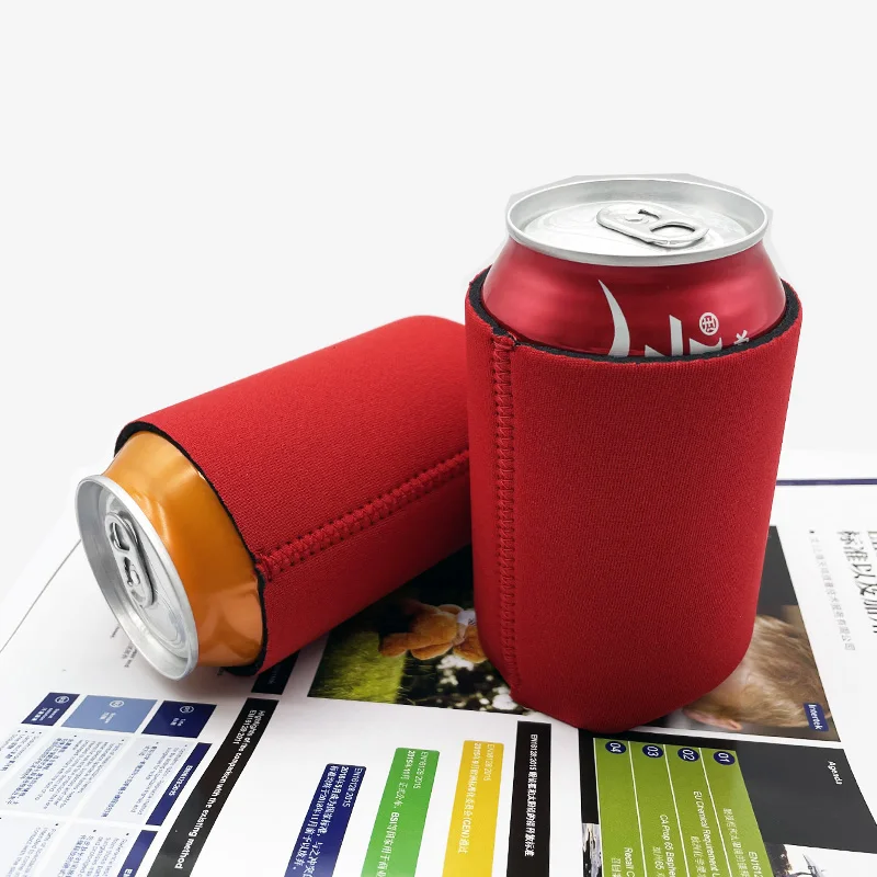 High Quality Custom Logo Magnetic Neoprene Can Cooler Holder