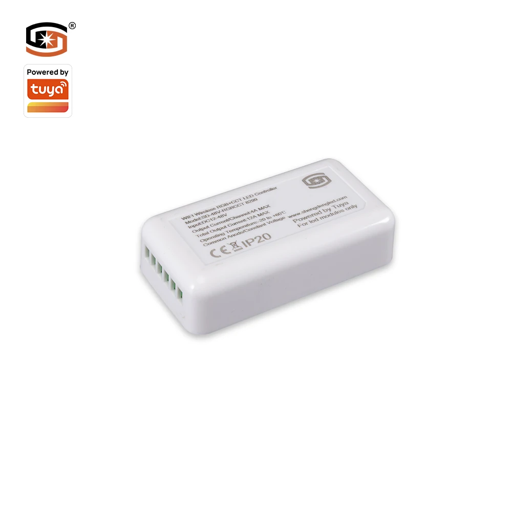 tuya smart WS2811 strip RGBCW wifi led matrix pixel controller lighting  smart solutions wireless rgb smart wifi controllers