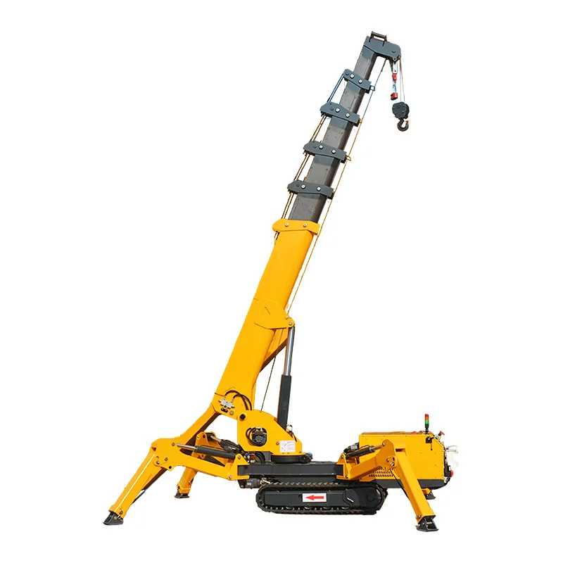 3ton Customized Lift Height Telescopic Boom Mobile Lifting Machine Crawler Crane