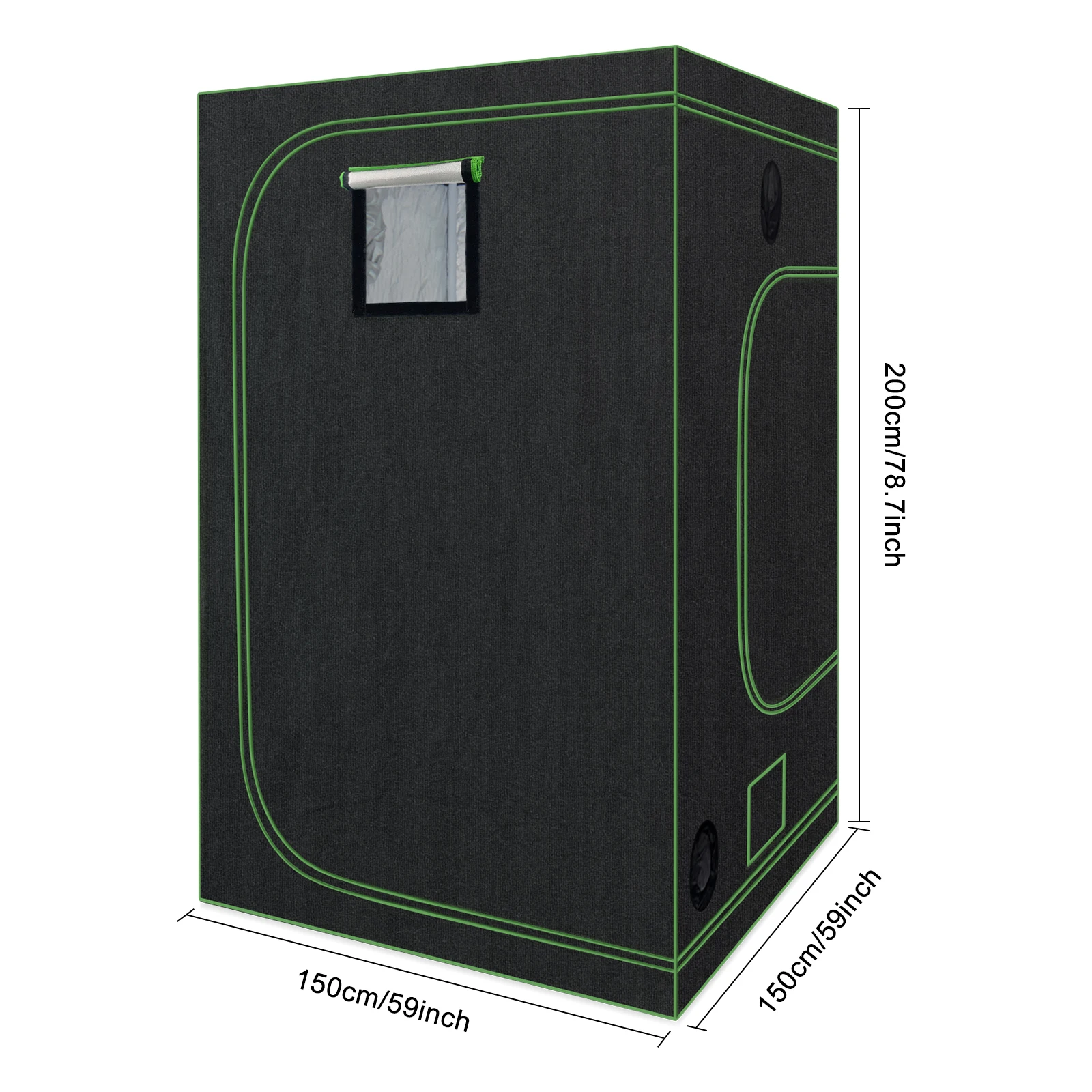 Custom 150x150x200cm Grow Box Indoor Greenhouse Plant Tent Commercial Growing Tent For Plants