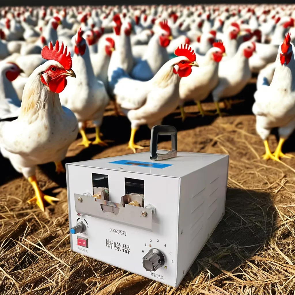 Poultry Debeaking Equipment Automatic Counting Chicken Duck Debeaker Electric Chick Trimming Beak Cutter with Counter