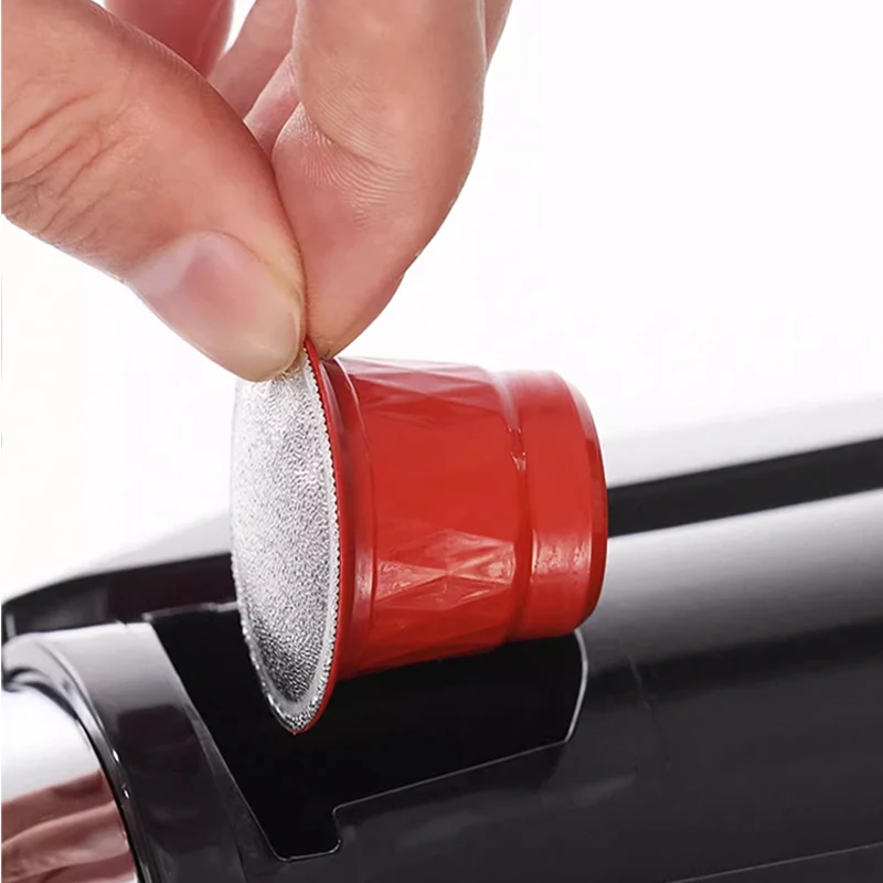 GDMEI Customized Disposable New Capsule Empty Coffee Pods Aluminum Foil Nespresso Coffee Capsules with Lid