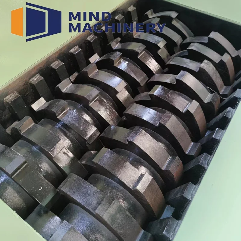 2024New High Capacity Automatic Wood Pallet Chipper Double Shaft Shredder Sawdust Machine