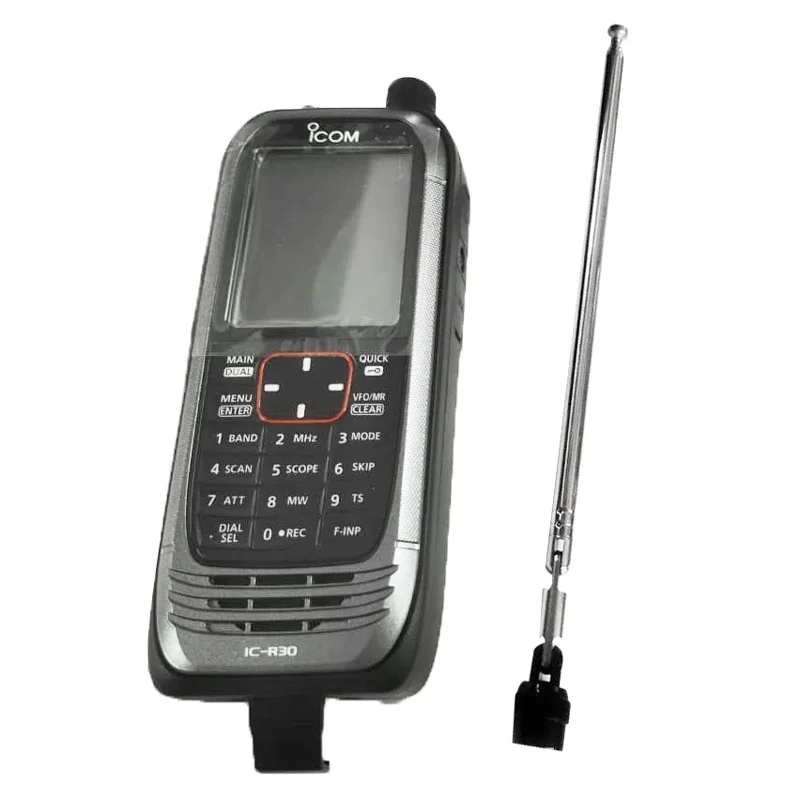 IP57 Digital and Analog  ICOM IC-R30 Wide Band FM/AM/SSB/CW Scanner Handheld Receiver