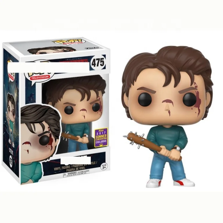 Thriller American Drama Stranger Things PVC Series Action model kids toys Suit with funko pop protector Action Figures toys Gift