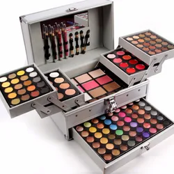 132 Full Color Eyeshadow Palette Fashion Women Cosmetic Case Full Pro Makeup Palette Concealer Blusher