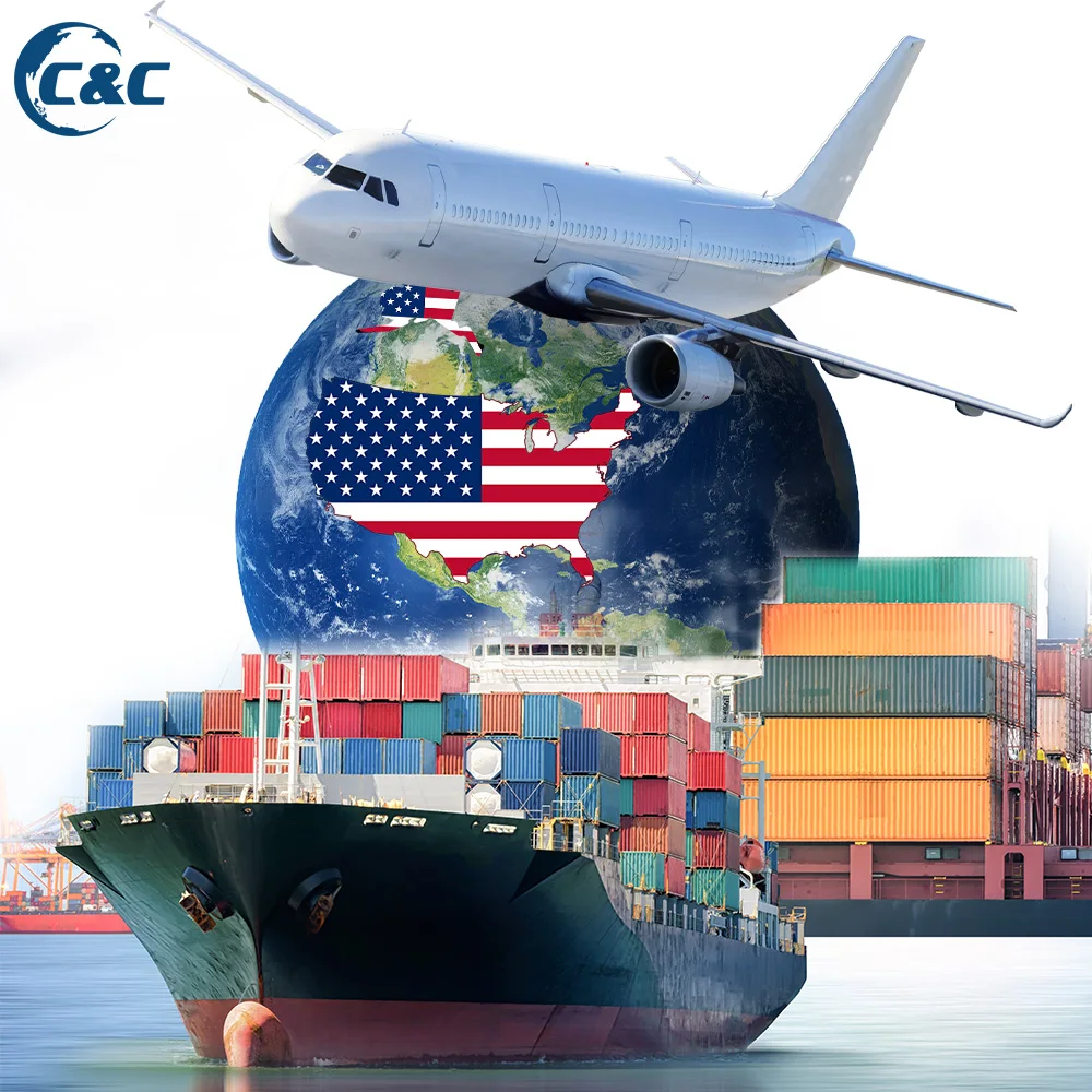 Container Sea shipping rates From China To USA Canada Europe Door to Door DDP/DDU/FCL