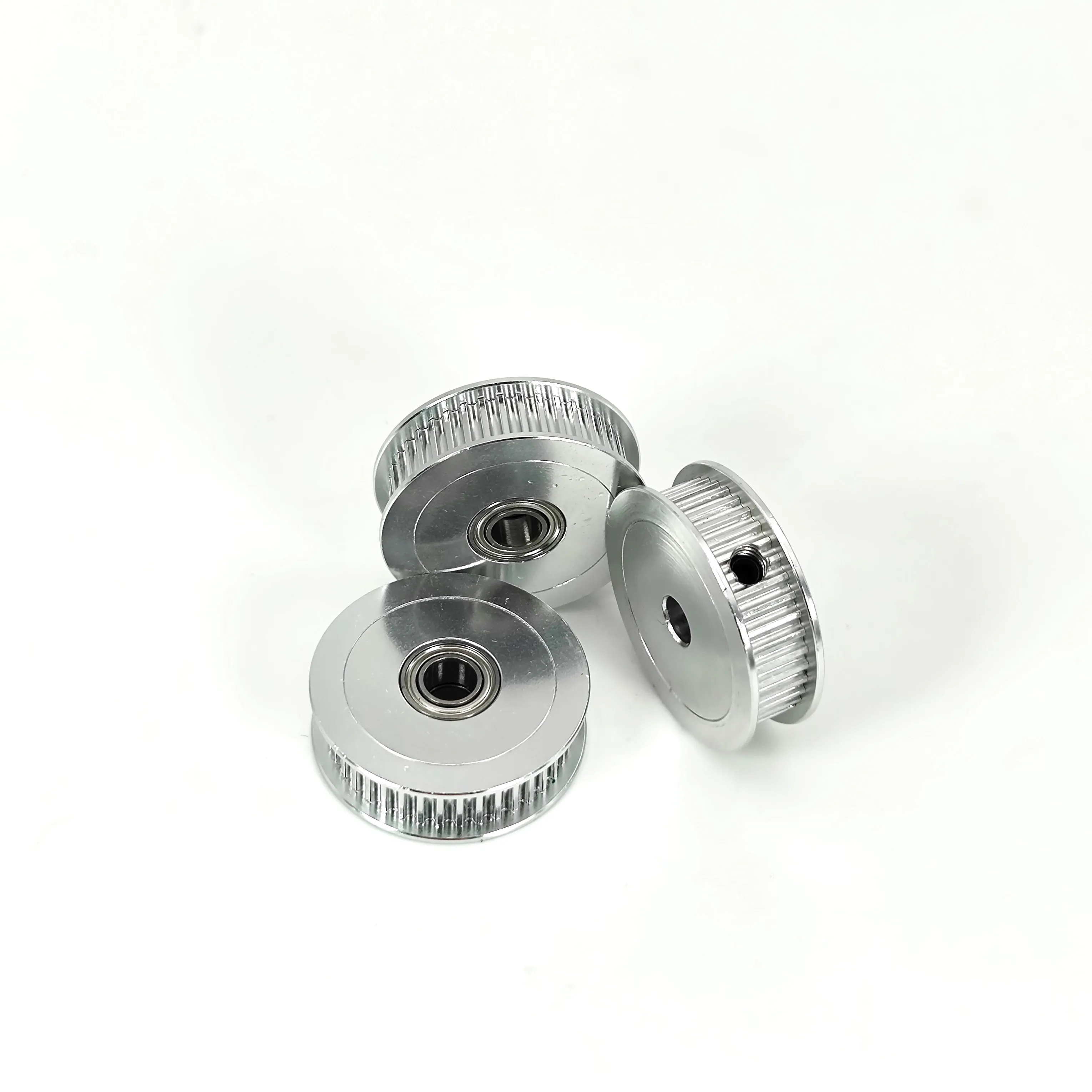 CNC machining 3D printer timing pulley idler pulley 40T Inner hole 5mm with bearing