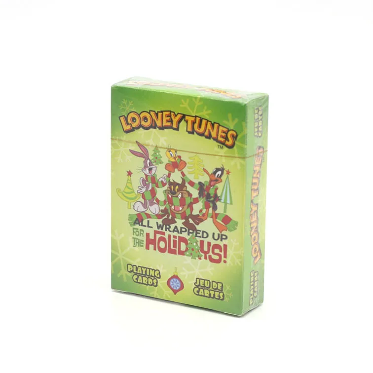 Custom promotion tuck box packed playing cards printing paper pokers as advertising gifts