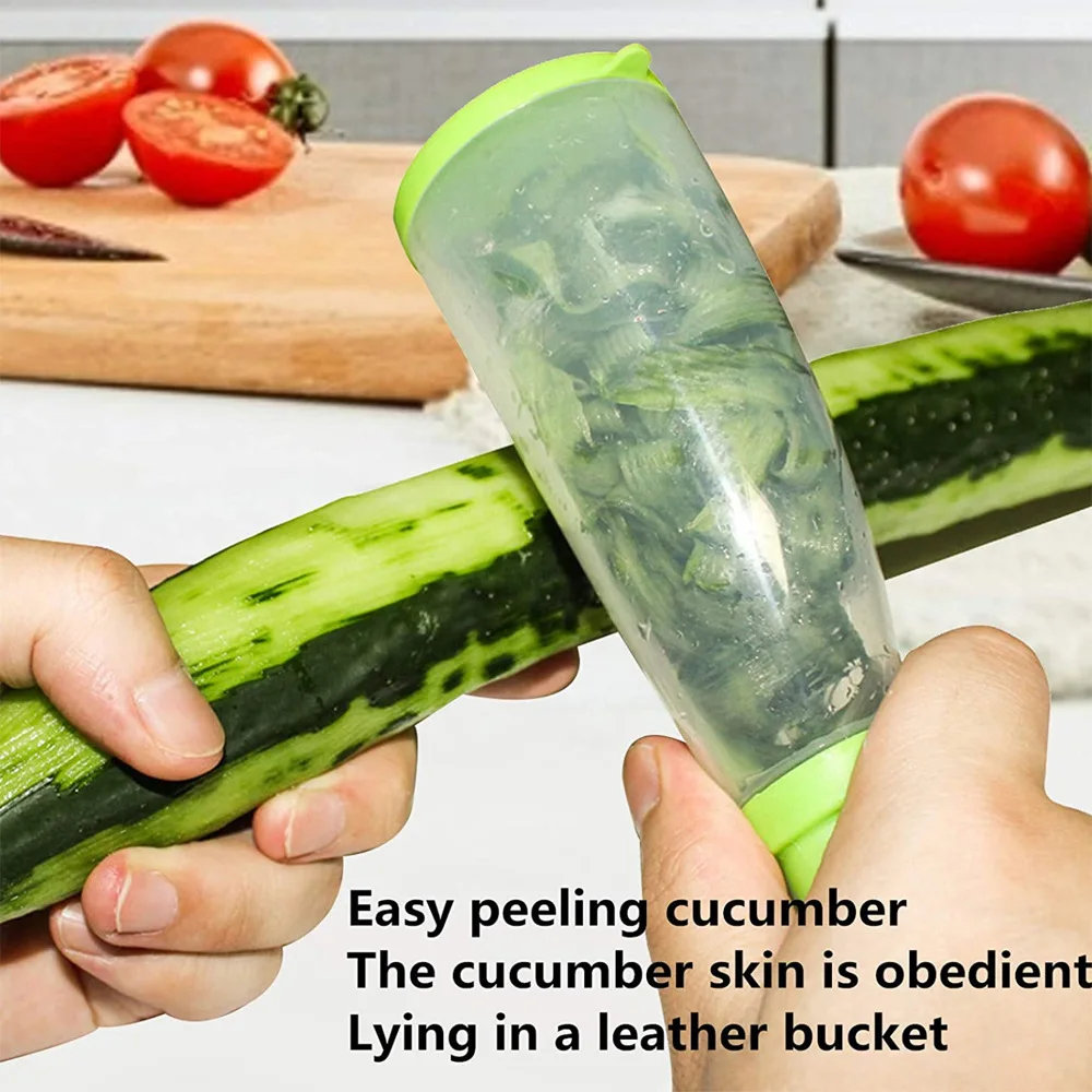 Multi-function Vegetable Fruit Peeler with Rubbish Box Kitchen Accessories kitchen gadgets Creative Storage Paring Knife