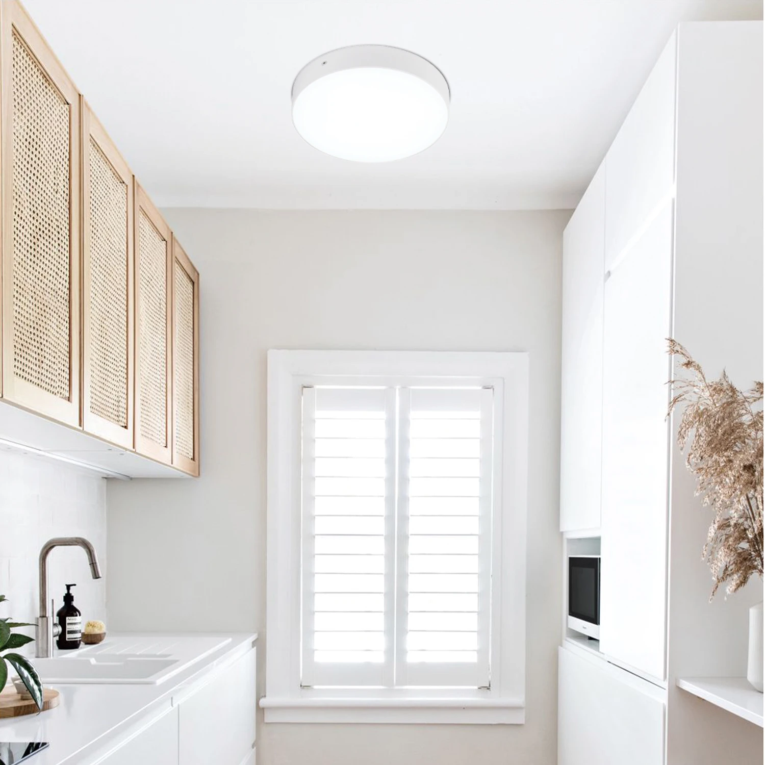 OKELI Commercial Lighting Round Square 12W 22W 32W Surface Mounted Ceiling Led Panel Light