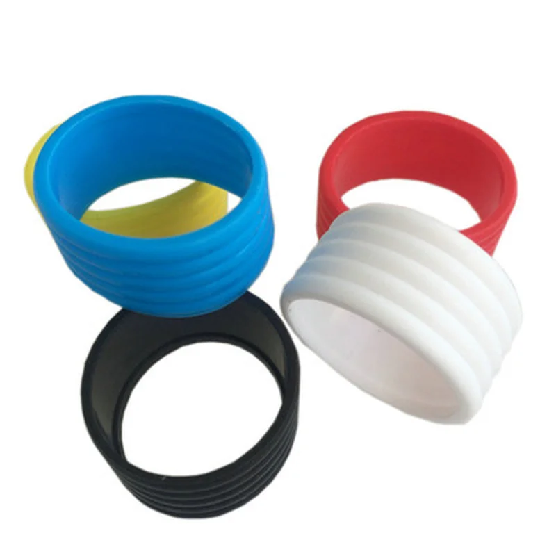 Stretchy Tennis Badminton Racket Handles Rubber Ring Tennis Racquet Band Badminton Grip Tennis Racquet Band Overgrips