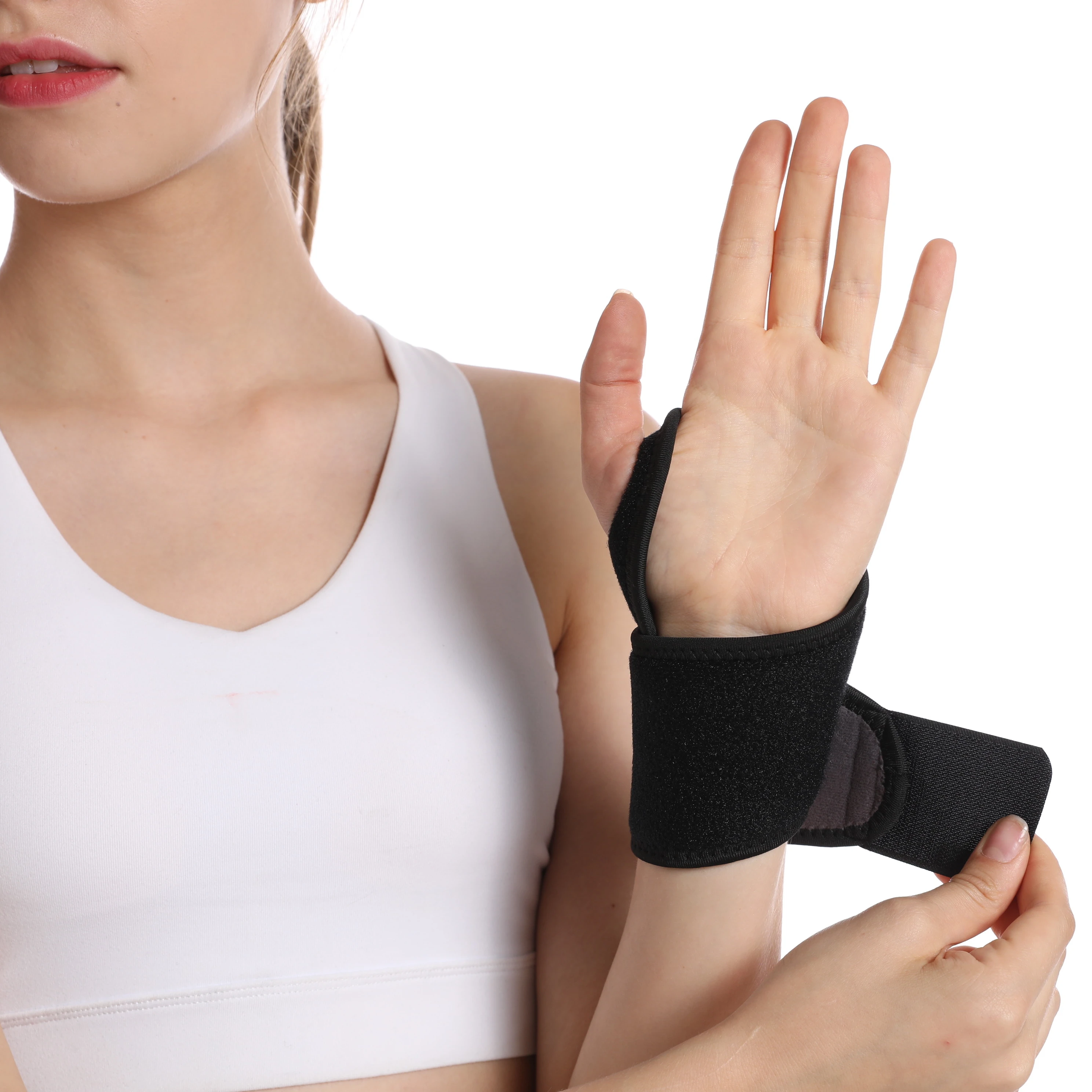 Adjustable wrist support wrap hand warmer Infrared hand wrist heating pad Electric heating wrist brace