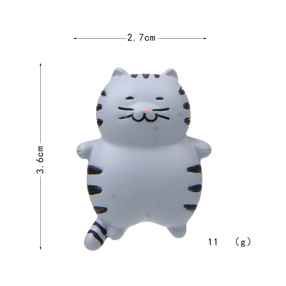 Message Stickers Early Home Decore for kids toy Sleeping Cartoon Cute Cat Refrigerator Creative Strong Magnet