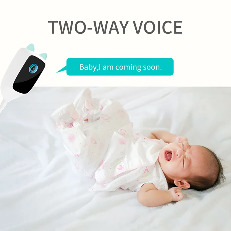 Mijia Xiaovv Smart Baby Monitor 1080P Baby Cry Detection Infrared Night Vision 150 Wide Angle Humanoid Detection Network Camera